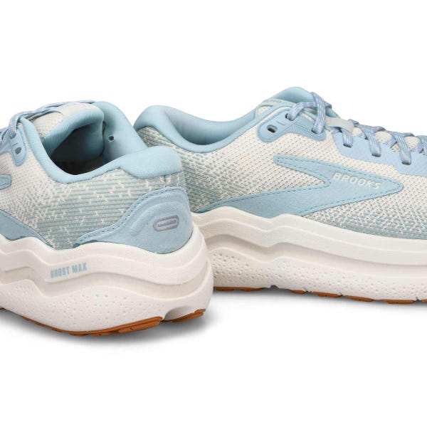 Chaussure de course de performance GHOST MAX 2, lait de noix de coco/ciel d'hiver, femmes