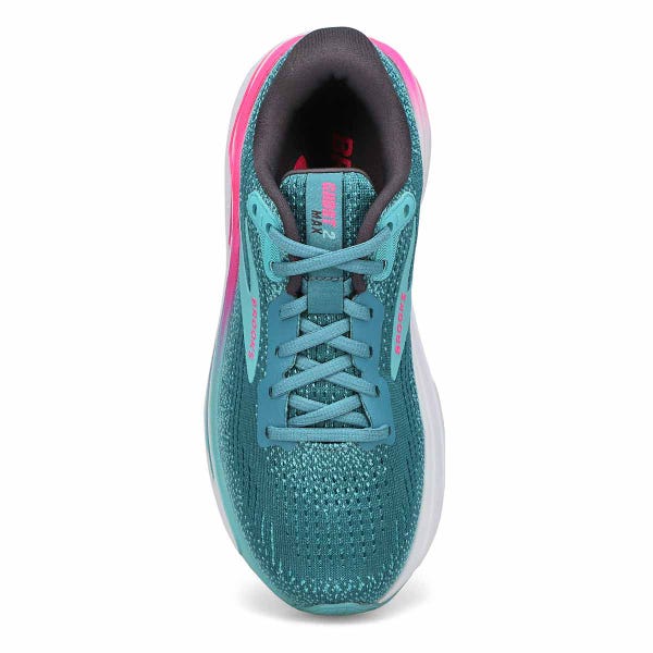 Chaussure de course de performance GHOST MAX 2, bleu orage/rose éclatant/aqua, femmes