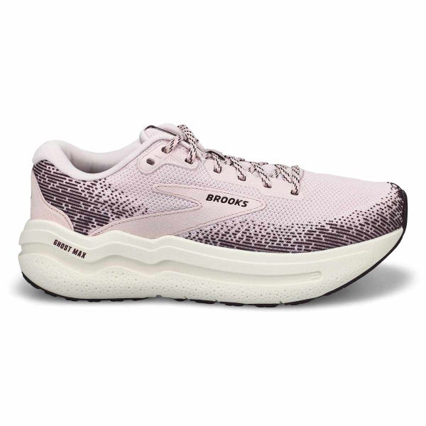 Chaussure de course de performance GHOST MAX 2, glace d'orchidée/prune/noix de coco, femmes