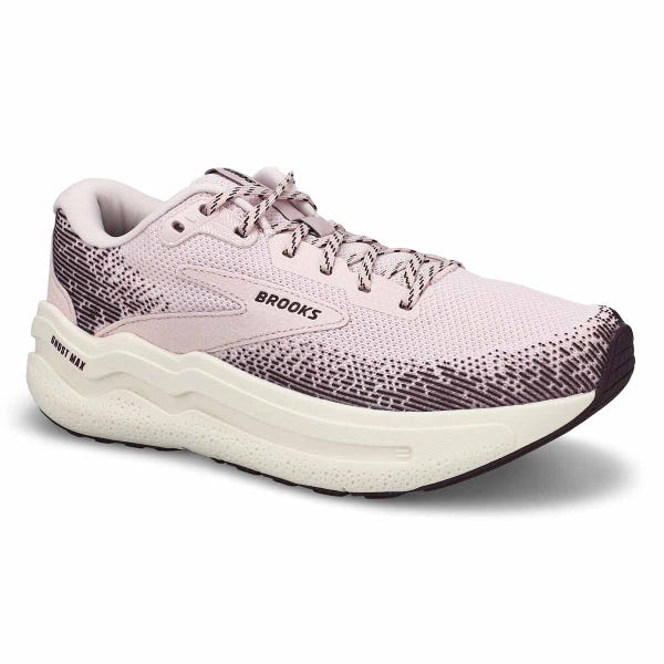 Chaussure de course de performance GHOST MAX 2, glace d'orchidée/prune/noix de coco, femmes