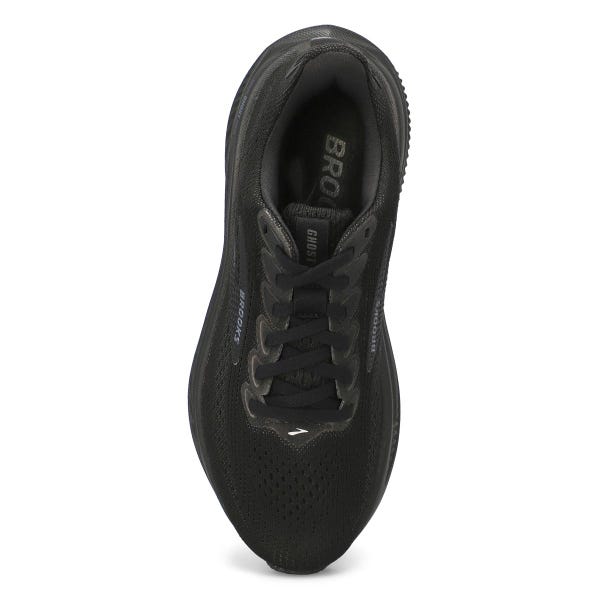 Women's  Ghost 17 Lace Up Performance Sneaker - Black