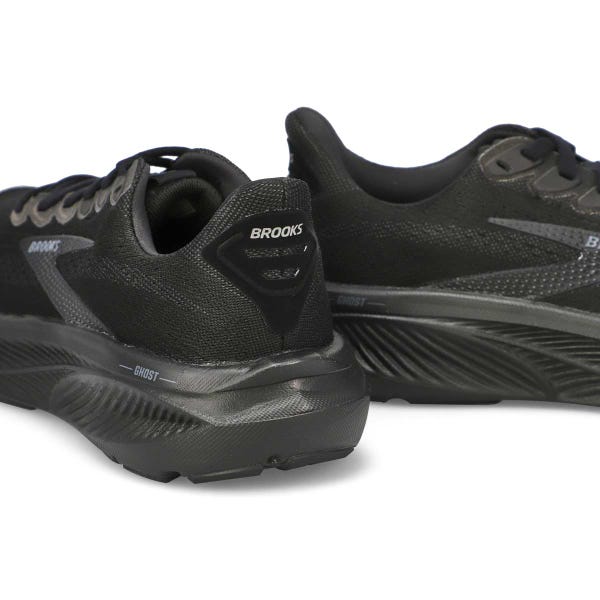 Women's  Ghost 17 Lace Up Performance Sneaker - Black