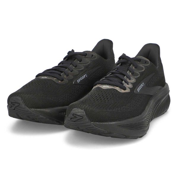 Women's  Ghost 17 Lace Up Performance Sneaker - Black