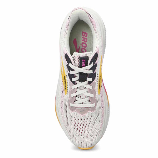 Women's Ghost 17 Lace Up Performance Runner - Oyster