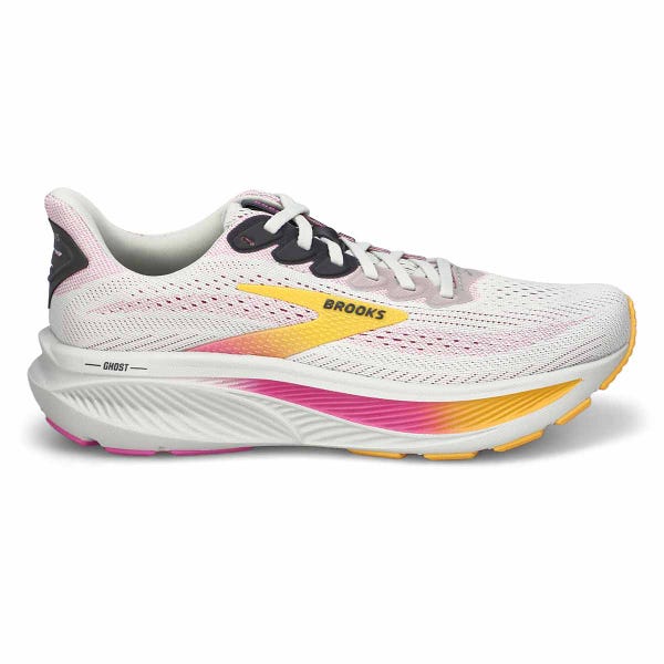 Women's Ghost 17 Lace Up Performance Runner - Oyster