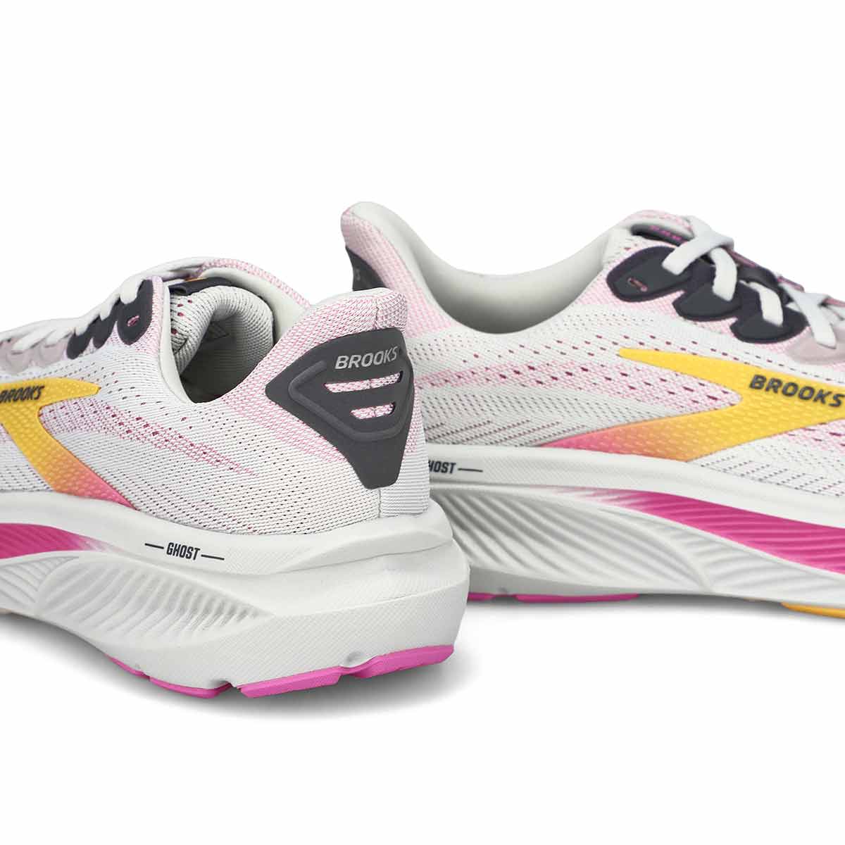Women's Ghost 17 Lace Up Performance Runner - Oyster