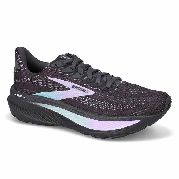 Women's Ghost 17 Lace Up Performance Runner - Grey