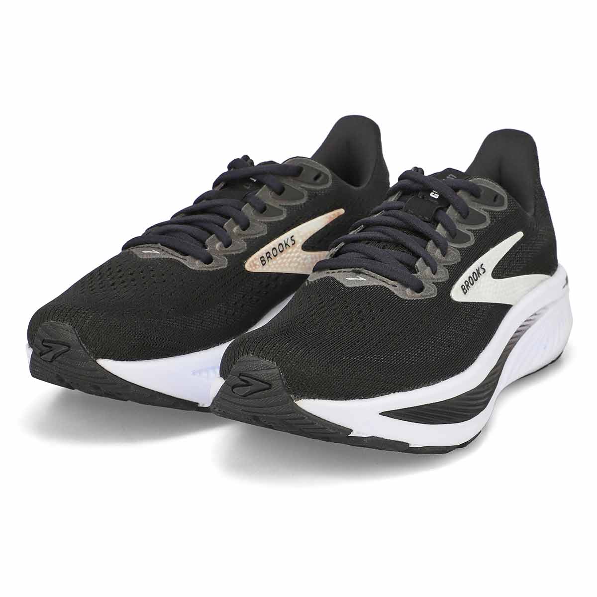 Women's  Ghost 17 Lace Up Performance Runner - Black