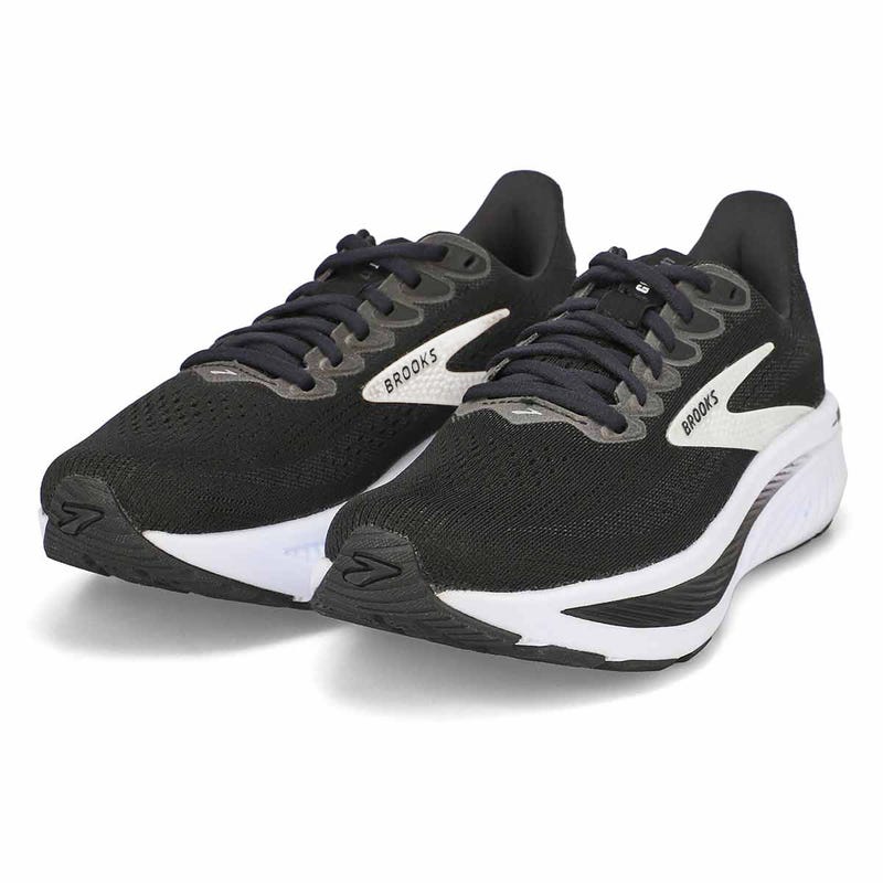 Women's  Ghost 17 Lace Up Performance Runner - Black