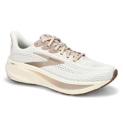 Lds Ghost 17 Lace Up Performance Sneaker - Grey