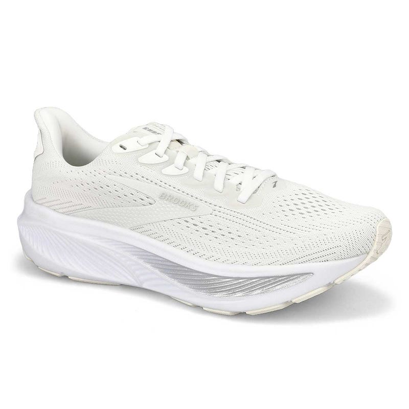 Women's Ghost 17 Lace Up Performance Runner - White