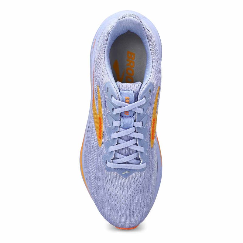 Women's Ghost 17 Lace Up Performance Runner - Blue Heron