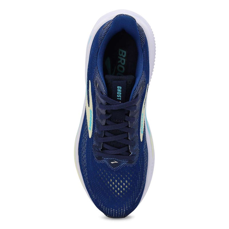 Women's Ghost 17 Lace Up Performance Sneaker -  Navy/Green/Turquoise