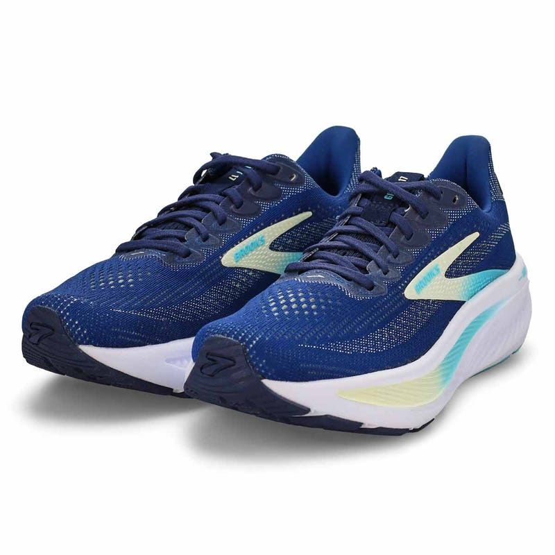 Women's Ghost 17 Lace Up Performance Sneaker -  Navy/Green/Turquoise