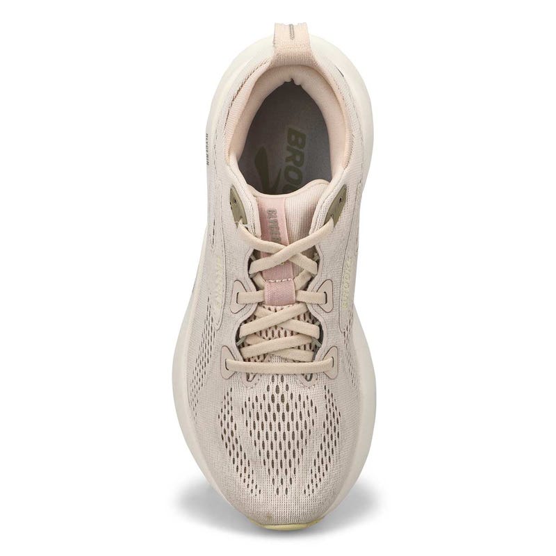 Women's Glycerin 22 Lace Up Performance Runner - Almond Peach/London Fog/Almond