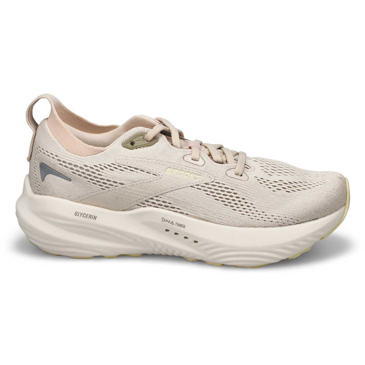 Women's Glycerin 22 Lace Up Performance Runner - Almond Peach/London Fog/Almond