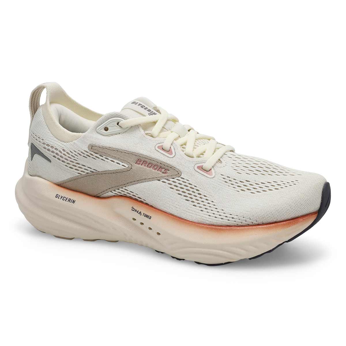 Women's Glycerin 22 Lace Up Performance Sneaker - Coconut/Chateau/Rose