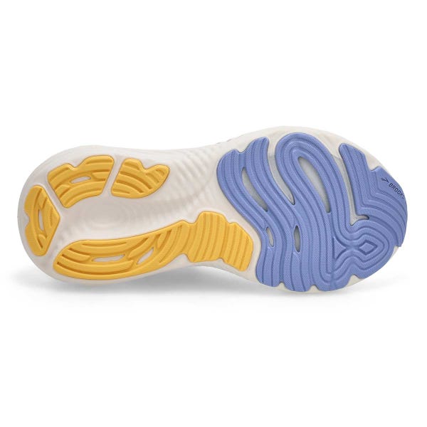 Women's Glycerin 22 Lace Up Performance Sneaker - White/Blue Heron/Apricot