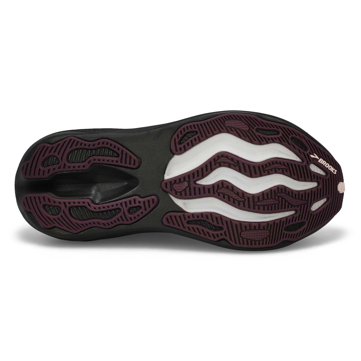 Baskets de performance GLYCERIN MAX, noir/verger/gris glace, femmes
