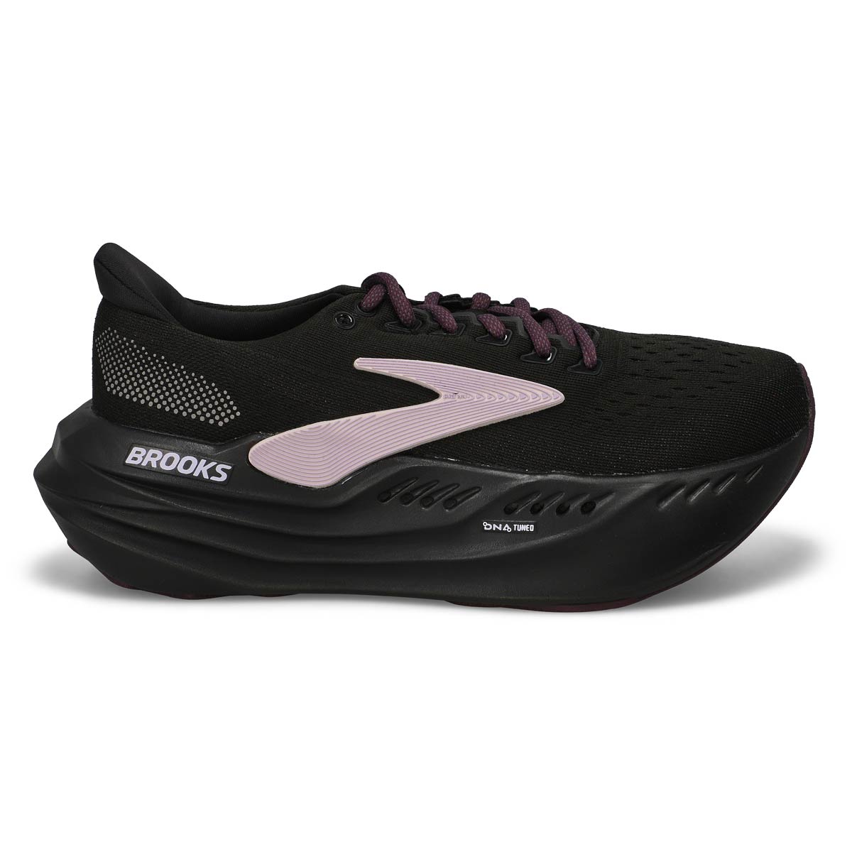 Baskets de performance GLYCERIN MAX, noir/verger/gris glace, femmes