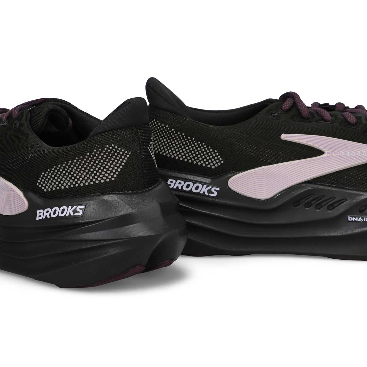 Baskets de performance GLYCERIN MAX, noir/verger/gris glace, femmes