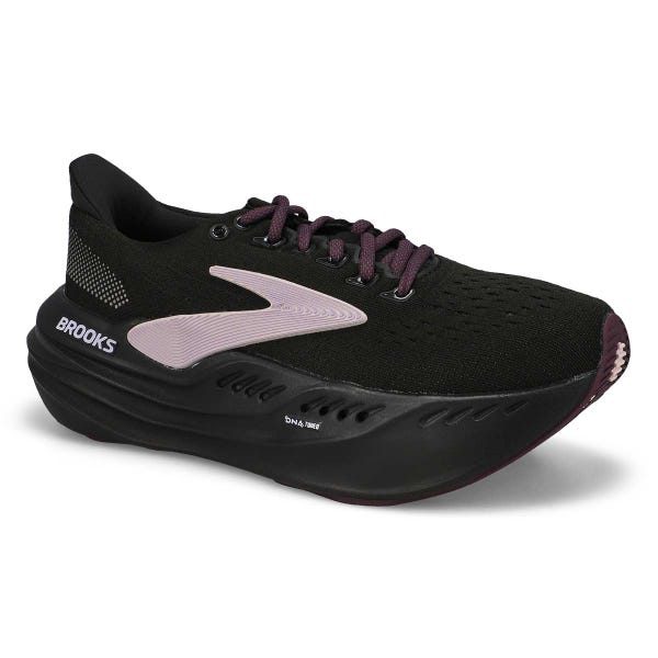 Chaussure de course de performance GLYCERIN MAX, noir/verger/gris glace, femmes