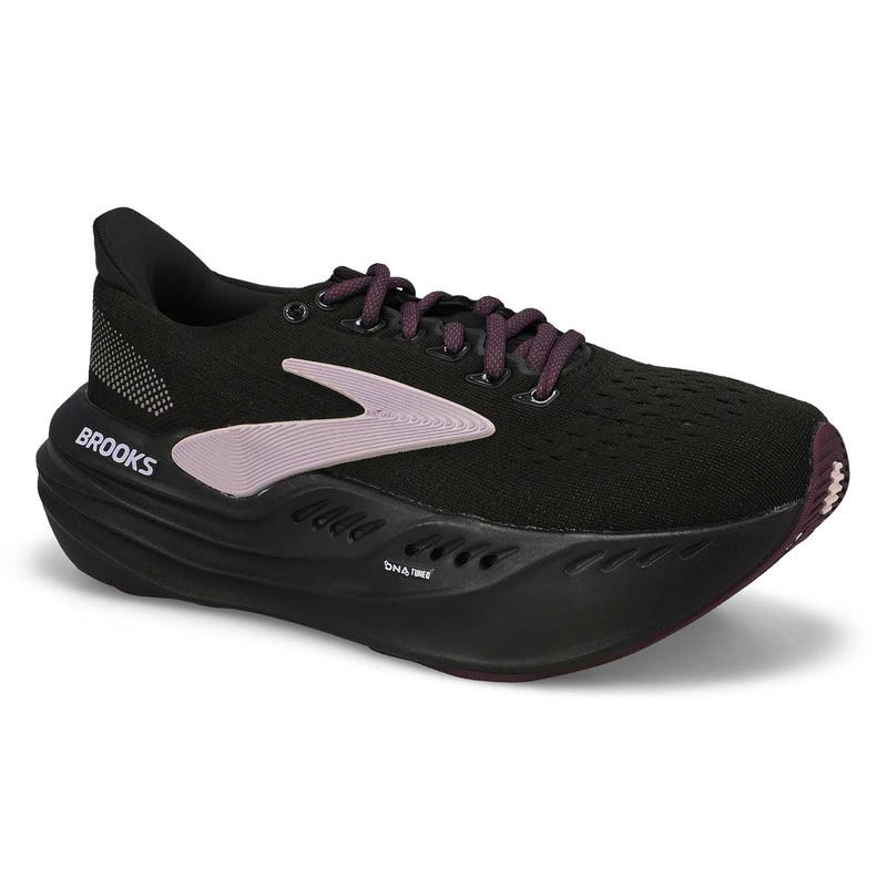Chaussure de course de performance GLYCERIN MAX, noir/verger/gris glace, femmes