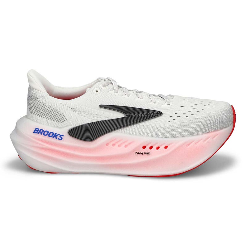 Chaussure de course de performance GLYCERIN MAX, blanc/noir/rose diva, femmes