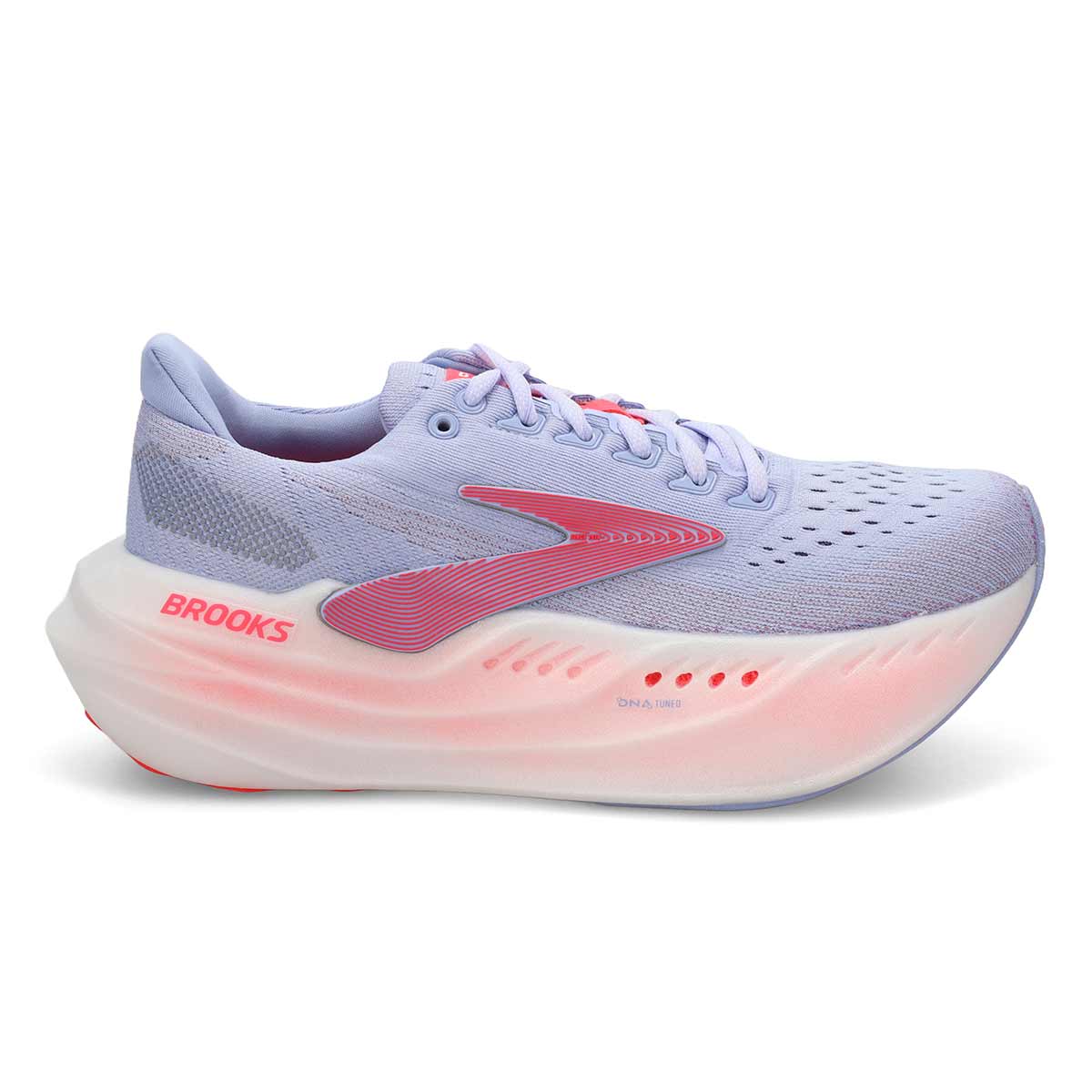 Women's Glycerin Max Lace Up Performance Sneaker - Blue Heron/Diva Pink/White