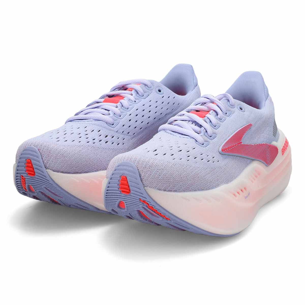 Women's Glycerin Max Lace Up Performance Sneaker - Blue Heron/Diva Pink/White