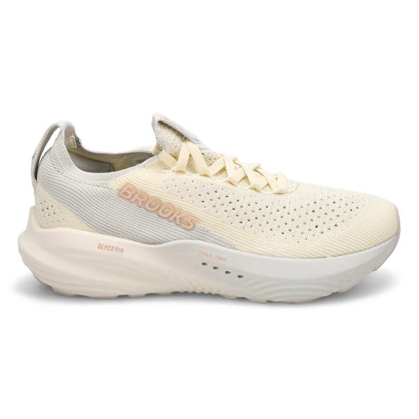 Women's Glycerin Stealthfit 22 Lace Up Performance Sneaker - Coconut/Oyster/Rose