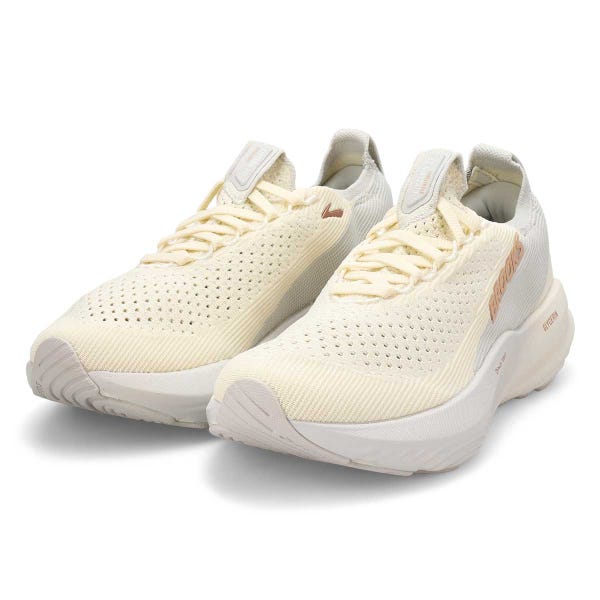 Women's Glycerin Stealthfit 22 Lace Up Performance Sneaker - Coconut/Oyster/Rose