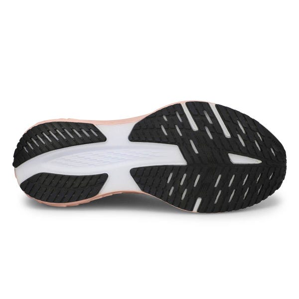 Women's Launch 11 Lace Up Performance Runner - White/Gold/Pink