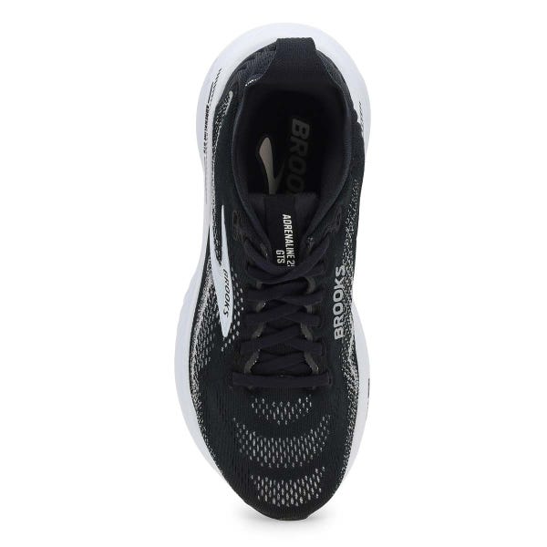 Women's  Adrenaline GTS 25 Lace Up Wide Performance Sneaker - Black/Grey/White