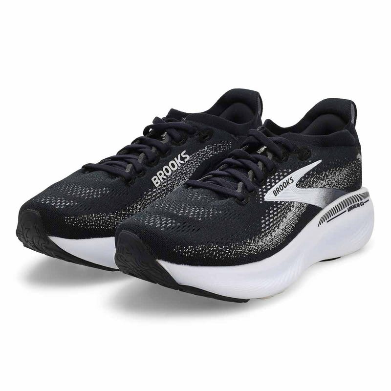 Women's  Adrenaline GTS 25 Lace Up Wide Performance Sneaker - Black/Grey/White