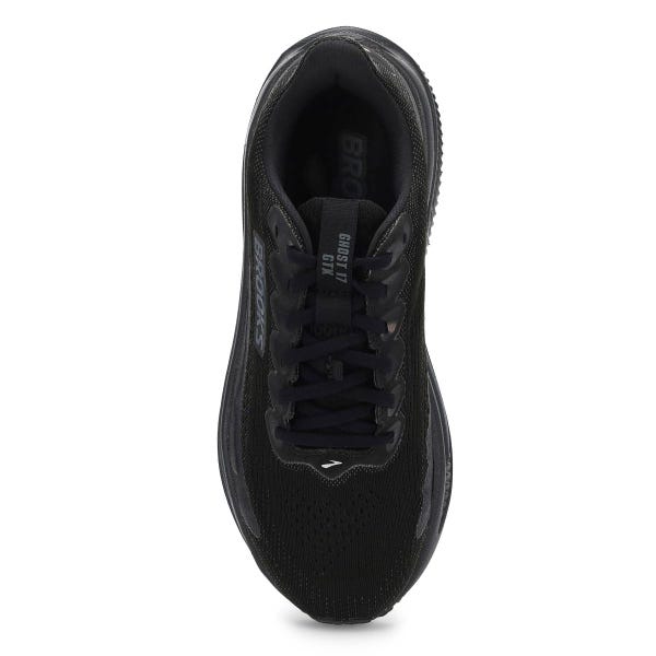 Baskets de performance imperméables à lacets GHOST 17 GTX, noir/noir/ébène, femmes