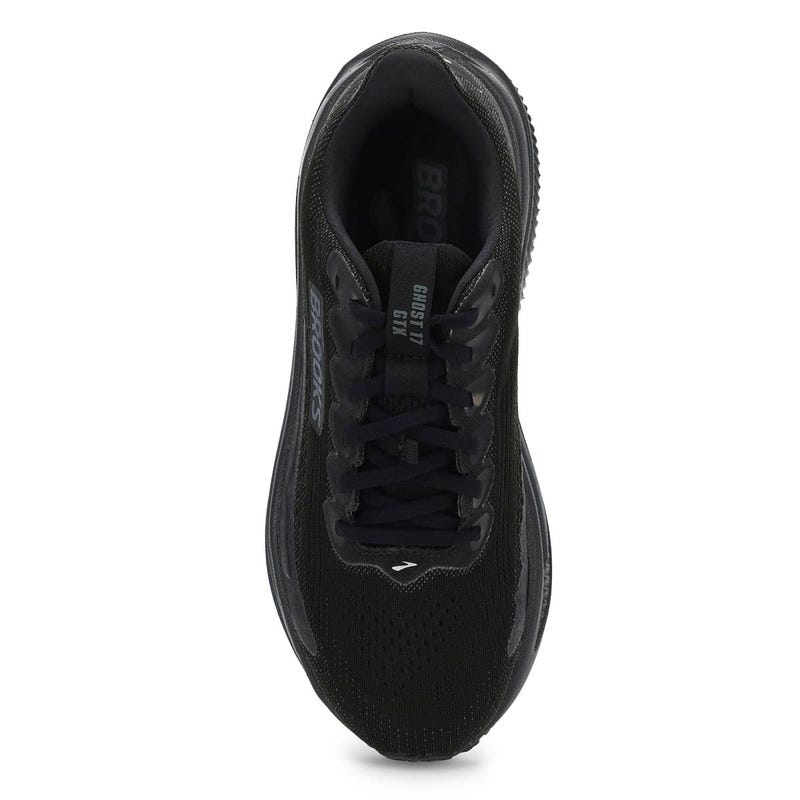 Baskets de performance imperméables à lacets GHOST 17 GTX, noir/noir/ébène, femmes