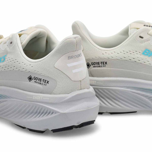 Baskets de performance imperméables à lacets GHOST 17 GTX, noix de coco/huître/bleu, femmes