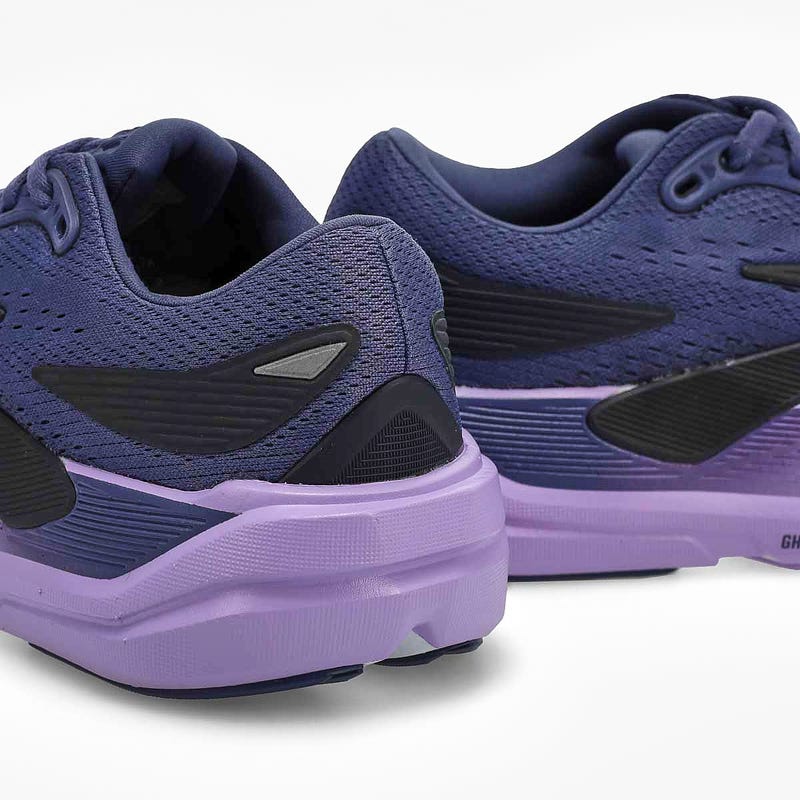 Baskets de performance à lacets GHOST MAX 3, ombre de nuit/ébène/violet, femmes