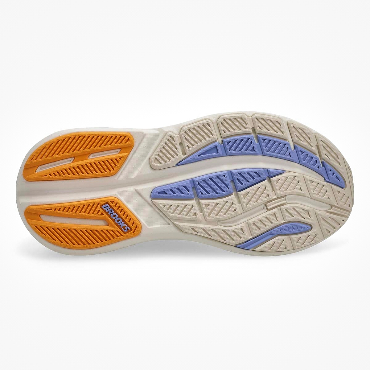 Baskets de performance à lacets GHOST MAX 3, noix de coco/héron bleu/orange, femmes