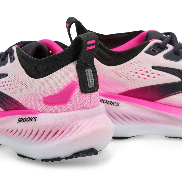 Women's Glycerin 23 Lace Up Performance Sneaker - White/Phantom/Cyber Pink