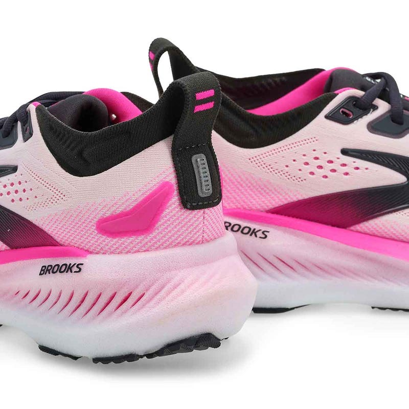 Women's Glycerin 23 Lace Up Performance Sneaker - White/Phantom/Cyber Pink