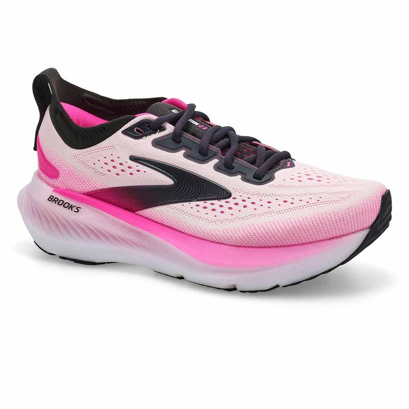 Women's Glycerin 23 Lace Up Performance Sneaker - White/Phantom/Cyber Pink