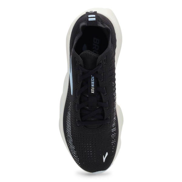 Espadrille de performance Glycerin 20 à lacets pour femmes - Noir/Bleu