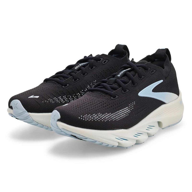 Espadrille de performance Glycerin 20 à lacets pour femmes - Noir/Bleu