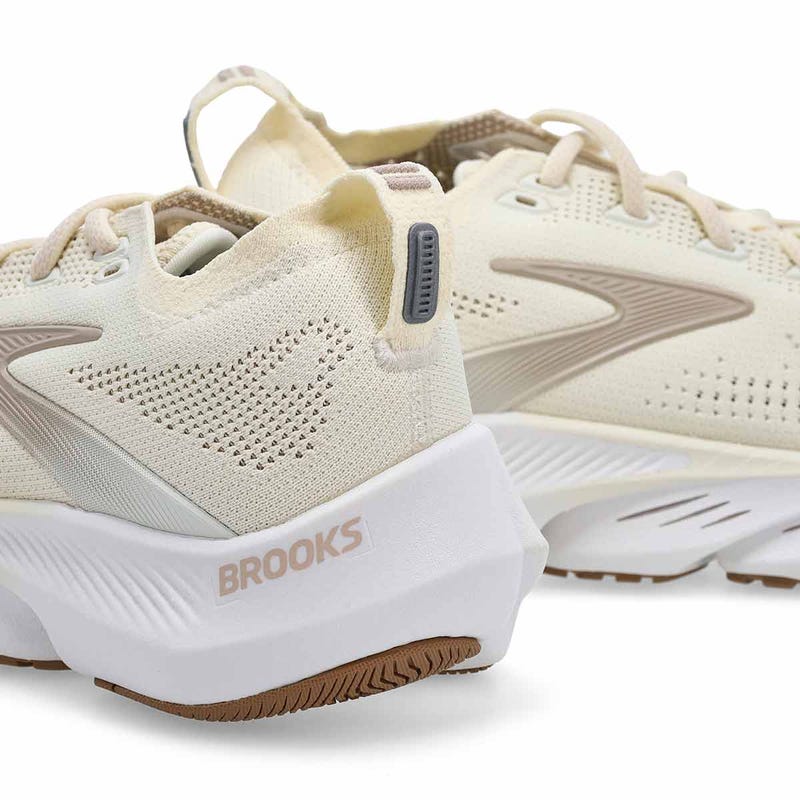 Baskets de performance à lacets GLYCERIN FLEX, noix de coco/château/portabella, femmes