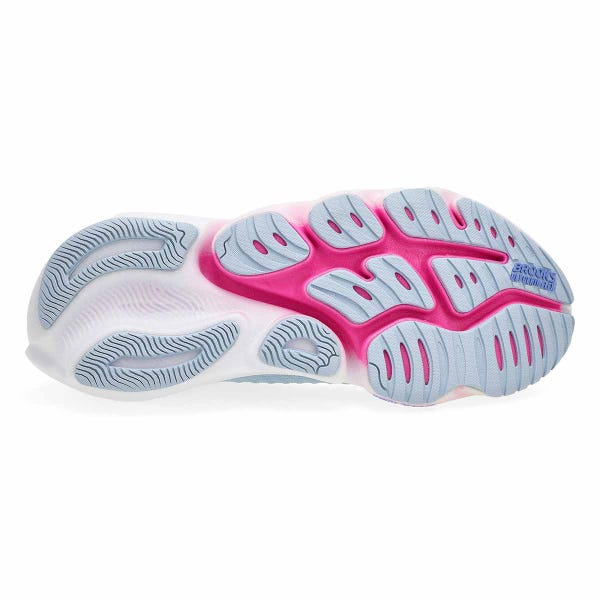 Baskets de performance à lacets GLYCERIN FLEX, bleu ciel/rose cyber/campanule, femmes