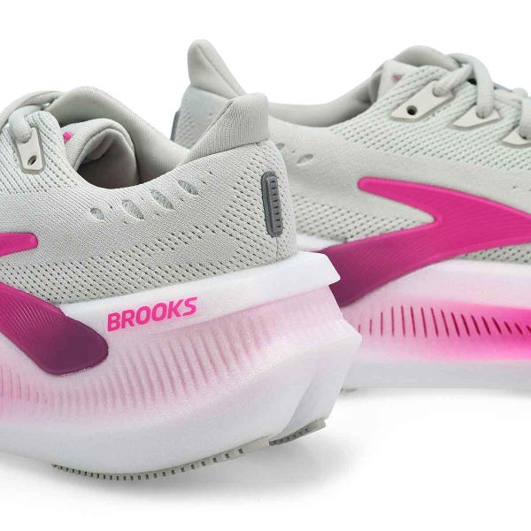 Women's Glycerin Max 2 Lace Up Performance Sneaker - Oyster/Argyle/Cyber Pink