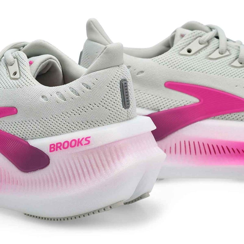 Women's Glycerin Max 2 Lace Up Performance Sneaker - Oyster/Argyle/Cyber Pink