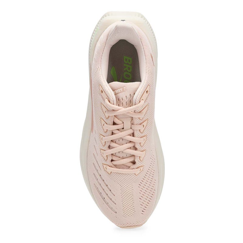 Espadrille de course à lacets Glycerin Max 2 pour femmes – Morganite/Vert paradis/Transparent